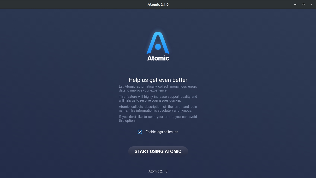 اتمیک والت Atomic Wallet