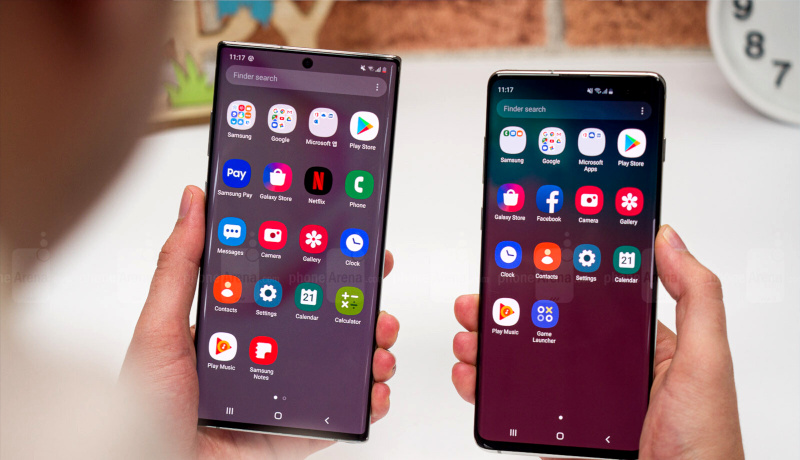 Samsung Galaxy S10 and Note 10